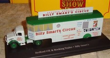 BEDFORD OX TRUCK & BOOKING TRAILER -SMART'S - GREATEST SHOW ON EARTH -1:76-BOXED