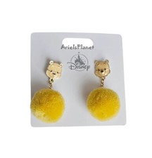 Disney Parks Winnie the Pooh Plush Dangle Earrings