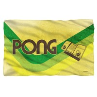 Atari Pong Lines Fleece Blanket Atari Pong Lines Fleece Blanket