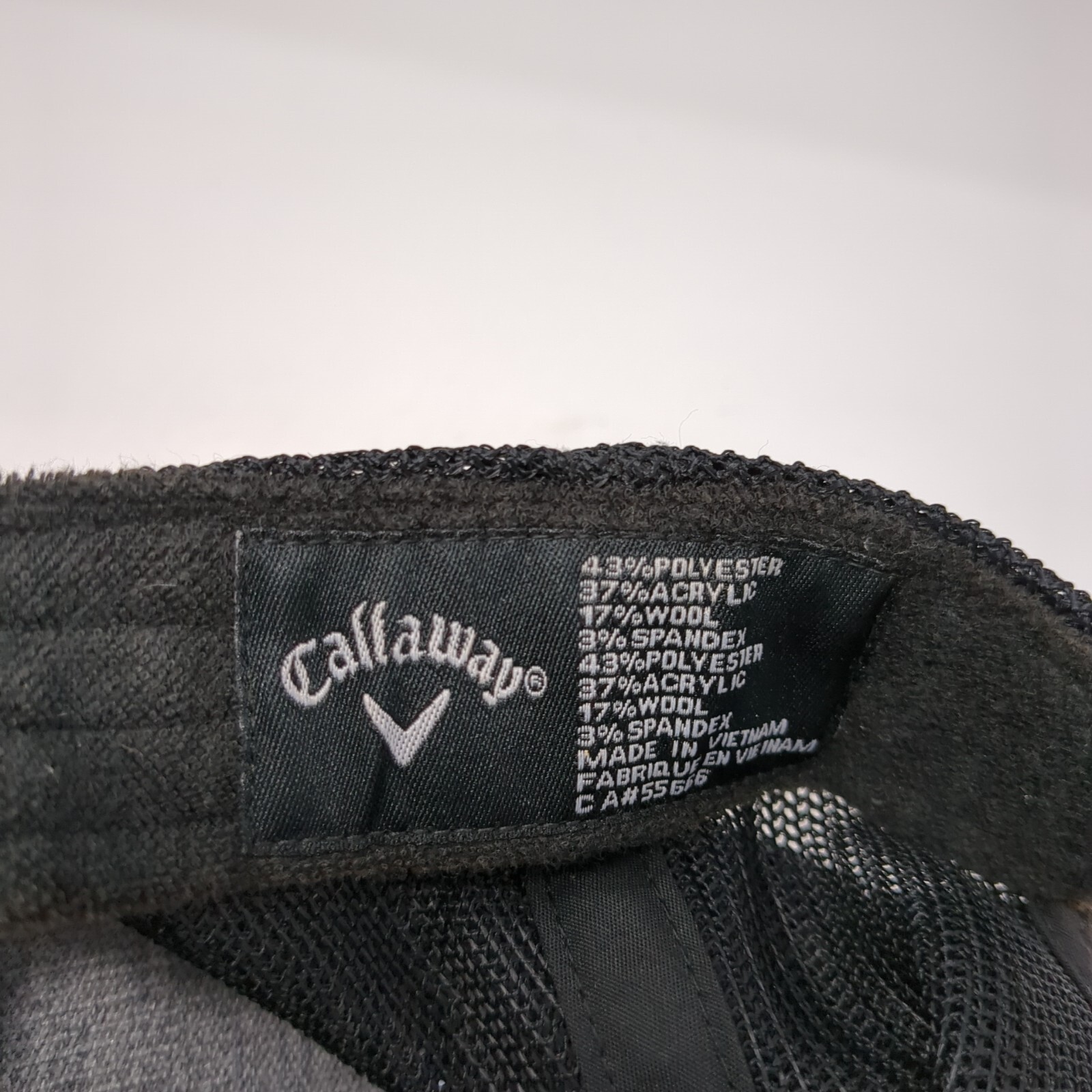 Callaway Patch Snapback Mesh Back Hat Blue One Si… - image 8