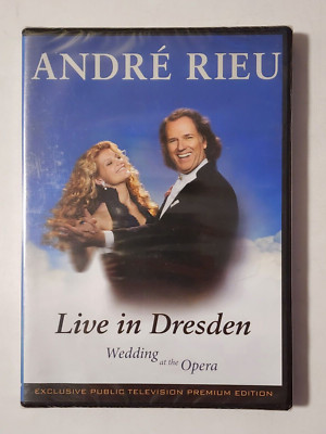 SEALED ANDRE RIEU LIVE IN DRESDEN WEDDING AT THE OPERA DVD 2008 DENON VIDEO