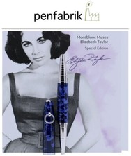 MONTBLANC - Muses Edition - Elizabeth Taylor - Rollerball Pen - 125522 New + Box
