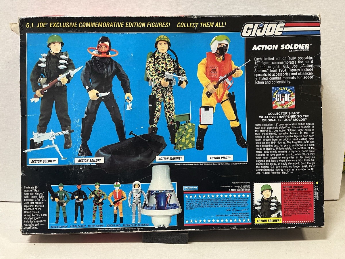 G.I. Joe Action Soldier フィギュア GI JOE 30Th Anniversary Edition Action Soldier Figure | eBay