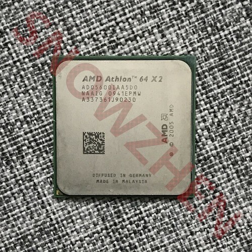 AMD Athlon 64 X2 5600+ CPU ADA/ADO5600IAA5DO 2.9GHZ 2-Core Socket AM2 Processor - 第 1/3 張圖片
