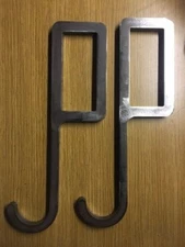 AR500 5" Steel Target 3/8" Thick Hang Hook 2x4 Set of 2 Pieces! USA MADE!!