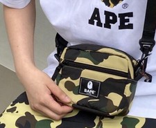 BAPE Cordura 1st Camo Mini Shoulder Bag free fast shipping