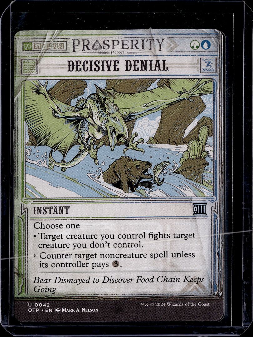 Decisive Denial - 42 - OTP - NM - MTG Magic the Gathering | eBay