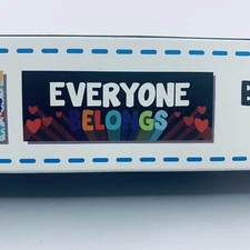 Welcome Banner Pair. 39x13.5 Inch Zicoto Brand NEW OPEN BOX