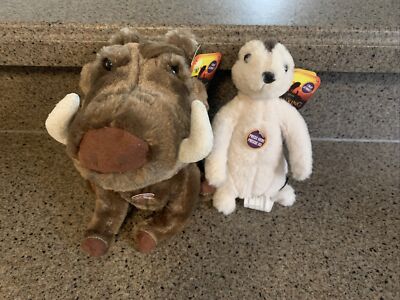 The New Lion King Timon And Pumba Talking Plush stuffed animals