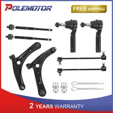 Front Lower Control Arm Tie Rod Ends Ball Joint For Jeep Compass Dodge Caliber