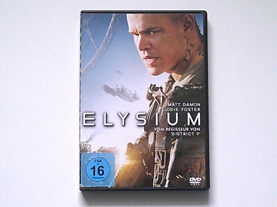 ELYSIUM - Matt Damon Judie Foster - DVD -