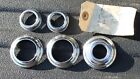 <!--F#f_0-->Vintage 1950 Buick Special Interior Door Handle Window Crank Escutcheon 5 Pcs.<!--F/-->