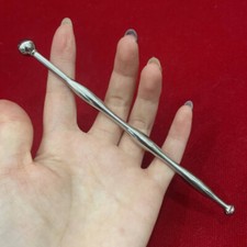 Stainless Steel Urethral Plug Dilator Soundings Penis Plug Male Stretching Rod