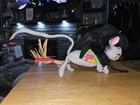 Annalee 10" Flying Witch Mouse w/Broom Halloween Mobile Near Mint Condition — photo 1