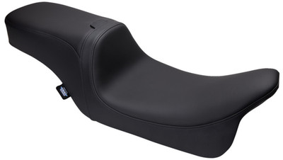 Drag Specialties - 0801-1501 - Predator 2-Up Seat, Smooth SEAT W/ NO BACKREST