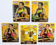 2007 Smith's Crisps AFL Tazo Job-Lot: HAWTHORN  (Hawks) x  5