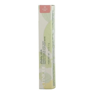 Clinique Chubby Stick Moisturizing Lip Colour Balm 33 Plushest Pink 3g