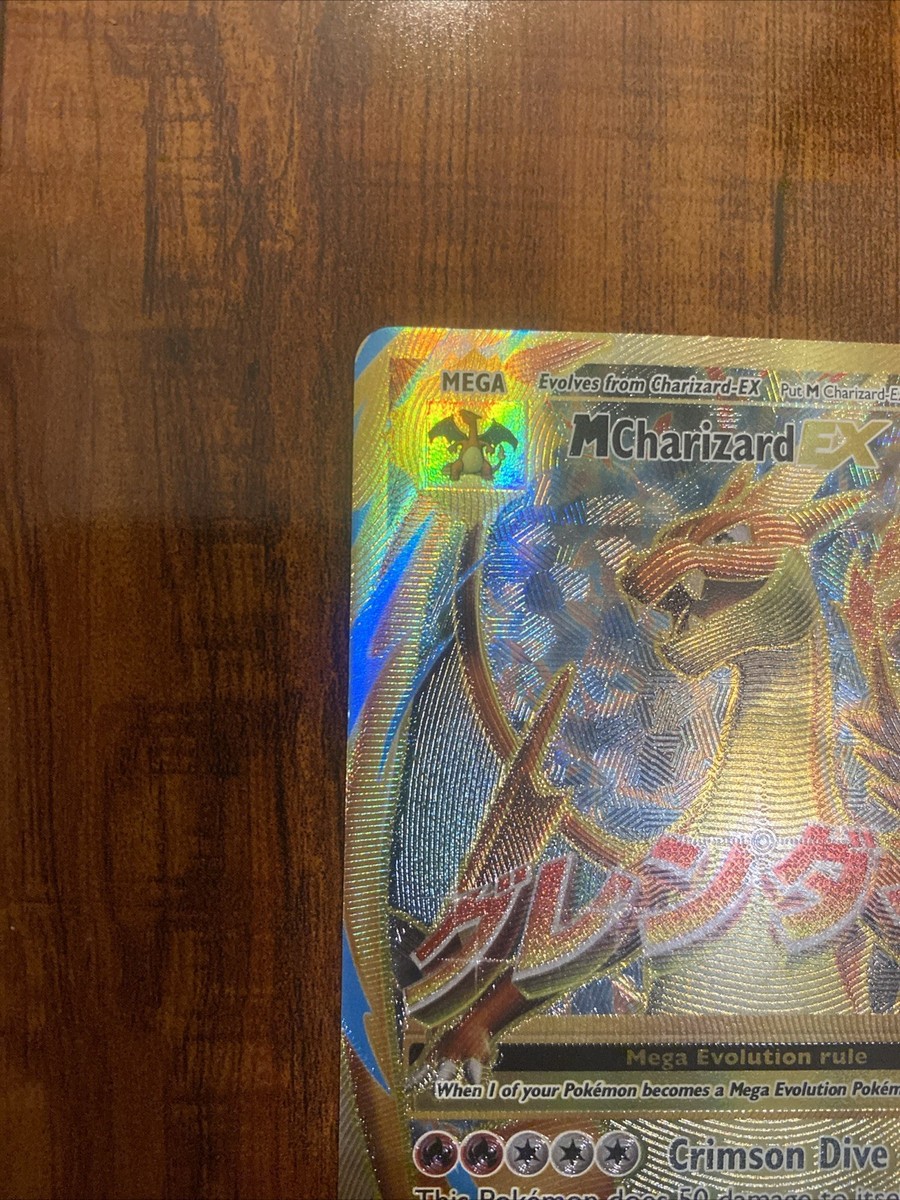 Pokemon Mega M Charizard EX 101/108 Full Art XY Evolutions MP/HP