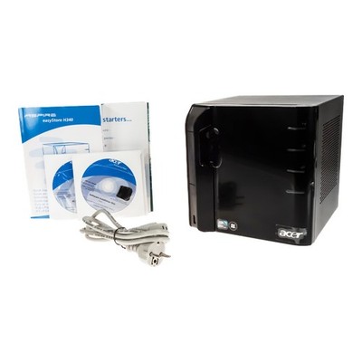 Acer ASPIRE easyStore H340 NAS 0GB Intel Atom 230 1.6GHz 2GB DDR2