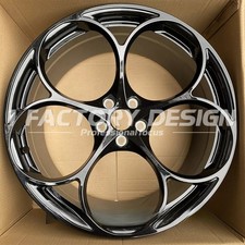 1pc Custom Forged Gloss Black Wheels Rims Fits For 2018 Porsche Cayenne Coupe