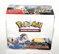 POKEMON, KARMESIN & PURPUR, ENTWICKLUNGEN IN PALDEA, DISPLAY, DEUTSCH    NEU/OVP