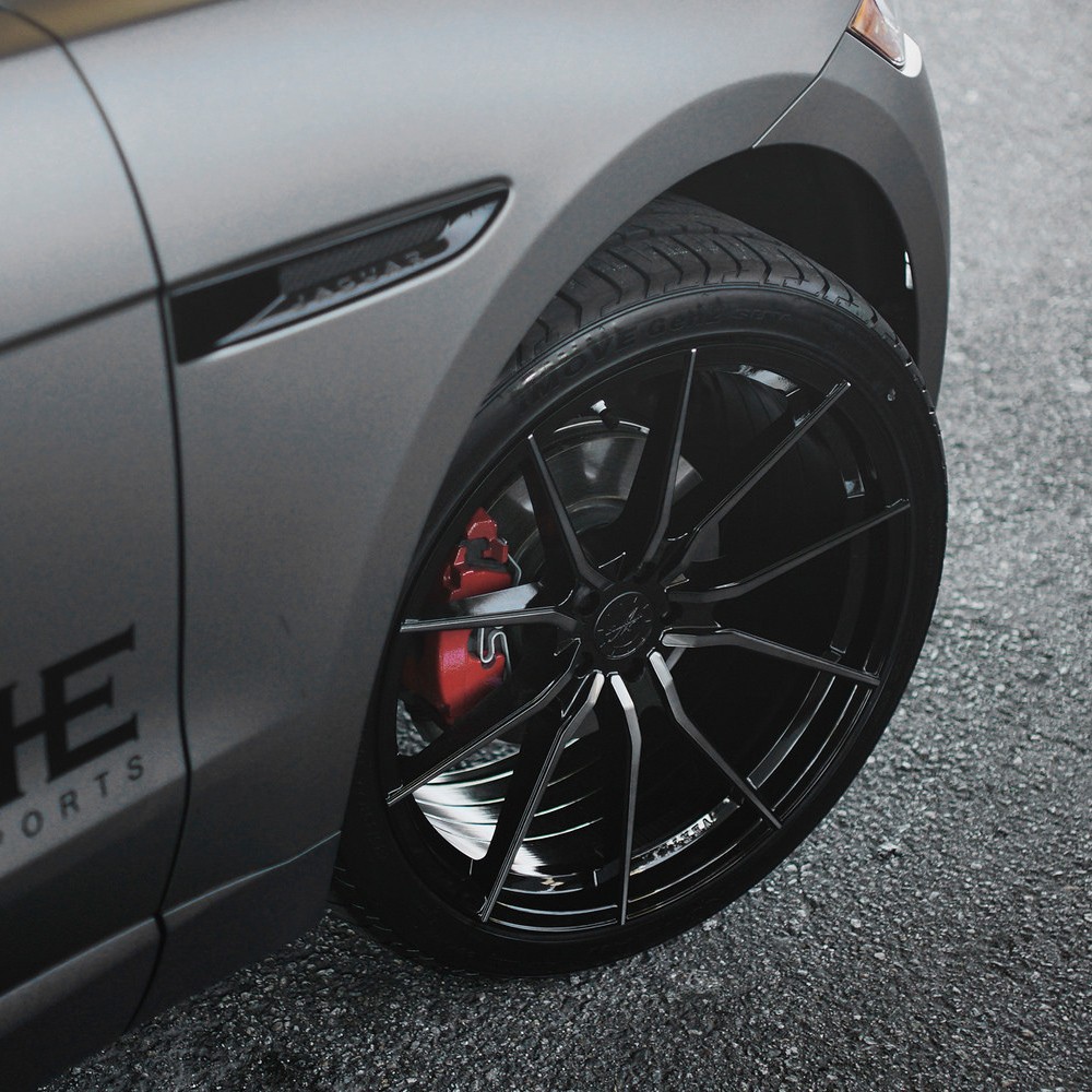 21" VERTINI RF1.2 BLACK FORGED CONCAVE WHEELS RIMS FITS MASERATI GHIBLI