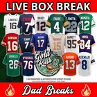 CAROLINA PANTHERS Gold Rush autographed/signed football jersey: Live BoxBreak