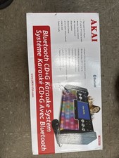Akai KS780-BT Karaoke System...Bluetooth CD G Karaoke System...BRAND NEW