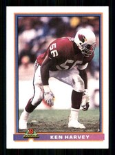 1991 Bowman #419 Ken Harvey Phoenix Cardinals 59262