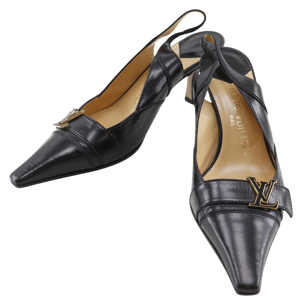 Slingback Lv Stilettos LOUIS VUITTON Initial Pumps Slingback - Main Image