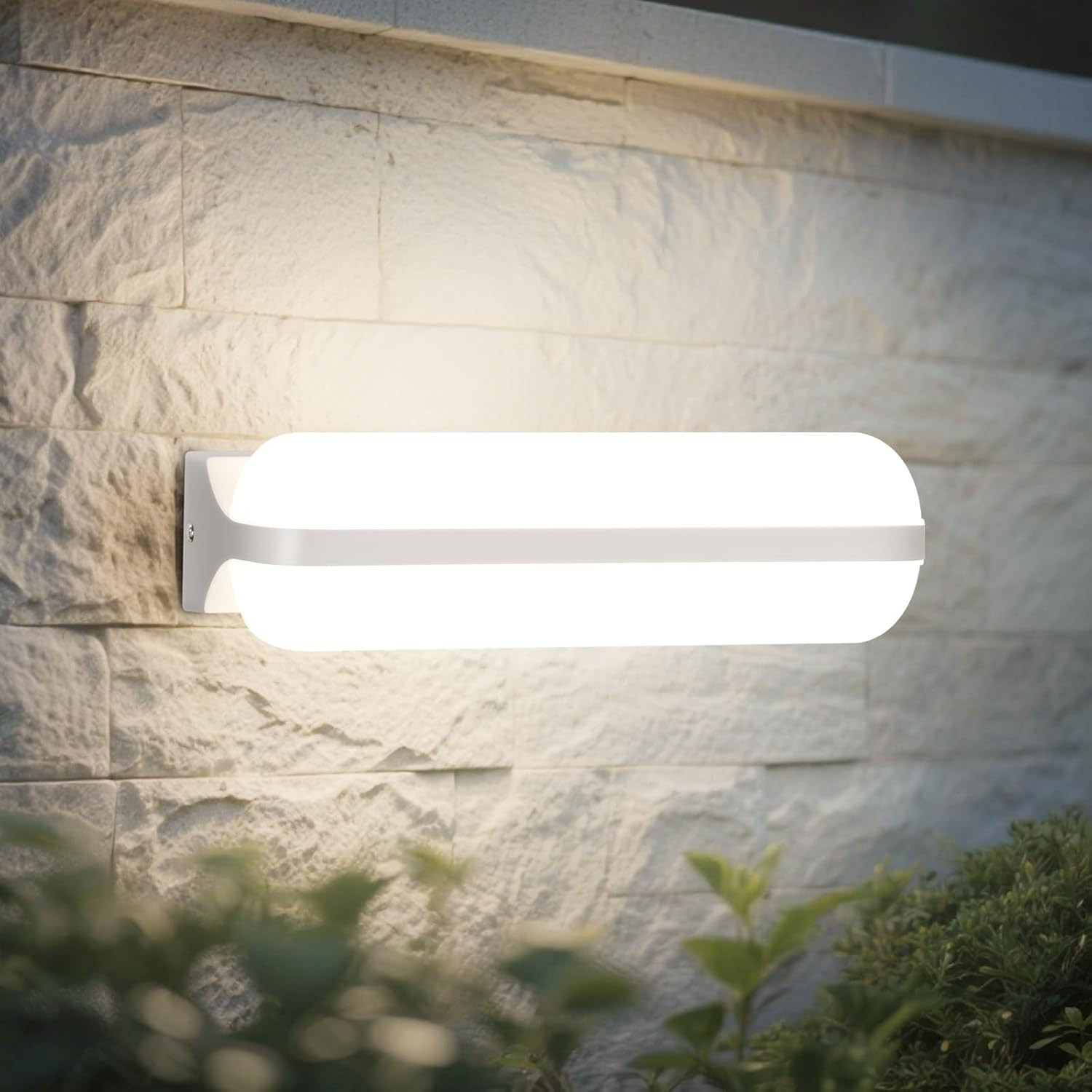 Applique Da Esterno/Interno 20W 2000LM, Illuminazione up & down Lampada Da Paret