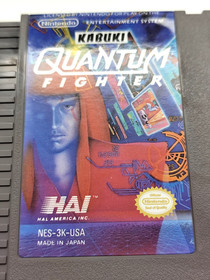 Kabuki Quantum Fighter (Nintendo NES 1991) COMPLETE CIB Authentic Works +Inserts