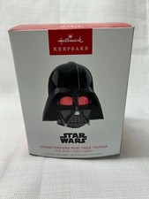 HALLMARK 2025 MINI STAR WARS DARTH VADER SHOW TOPPERS MUSICAL TREE TOPPER LIGHT