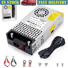 110V-240V AC to DC Power Supply 50A Intelligent Cooling Protection System New