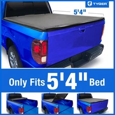 TYGER T3 Soft Tri-fold Tonneau Cover for 2017-2026 Honda Ridgeline 5'4" Bed