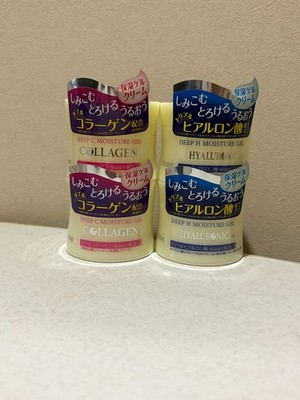 Daiso Japan Deep H Hyaluronic Acid Deep C Collagen Moisture Gel Cream Set of 4