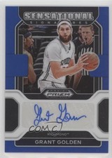 2022 Prizm Draft Picks Sensational Signatures Blue 15/149 Grant Golden Auto 0u66