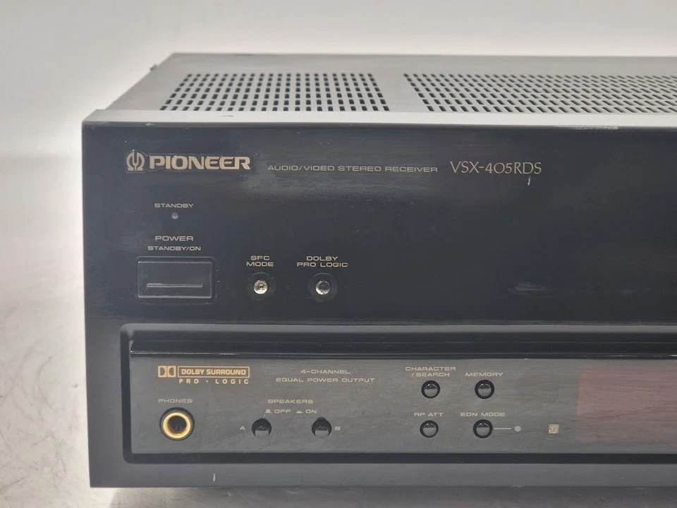 Pioneer VSX-405RDS Stereo Receiver - Working, No Accessories - Image 2 of 4