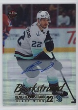 2024-25 Upper Deck Fleer Ultra Rainbow Foil Oliver Bjorkstrand #95 Auto 1t1h