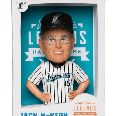 #ad Miami Marlins Jack McKeon Hall of Fame Bobblehead PNC Bank Legends Series $24.99