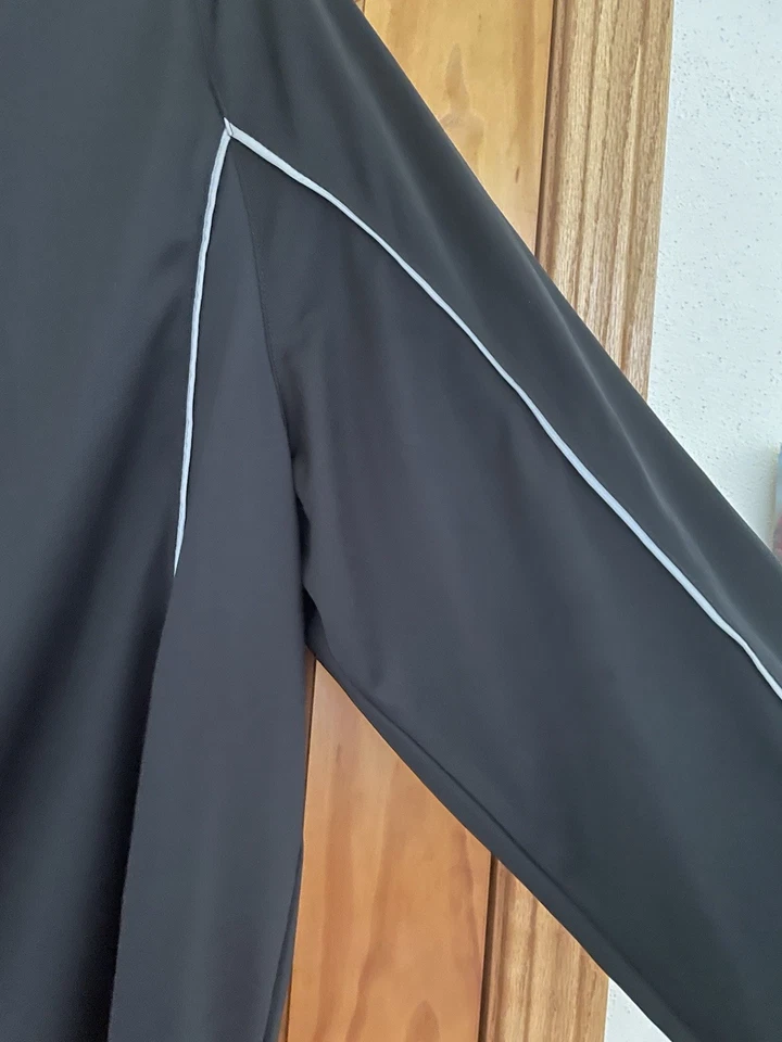 Exertek Men’s Activewear Athleisure LS Black Pullover Size XL - Image 2 of 4