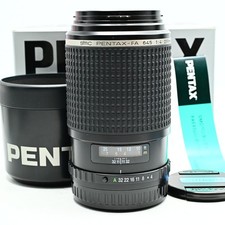 Obiettivo SMC Pentax FA 645 200mm F4 IF per 645 N NII con cappuccio nuovo GIA...