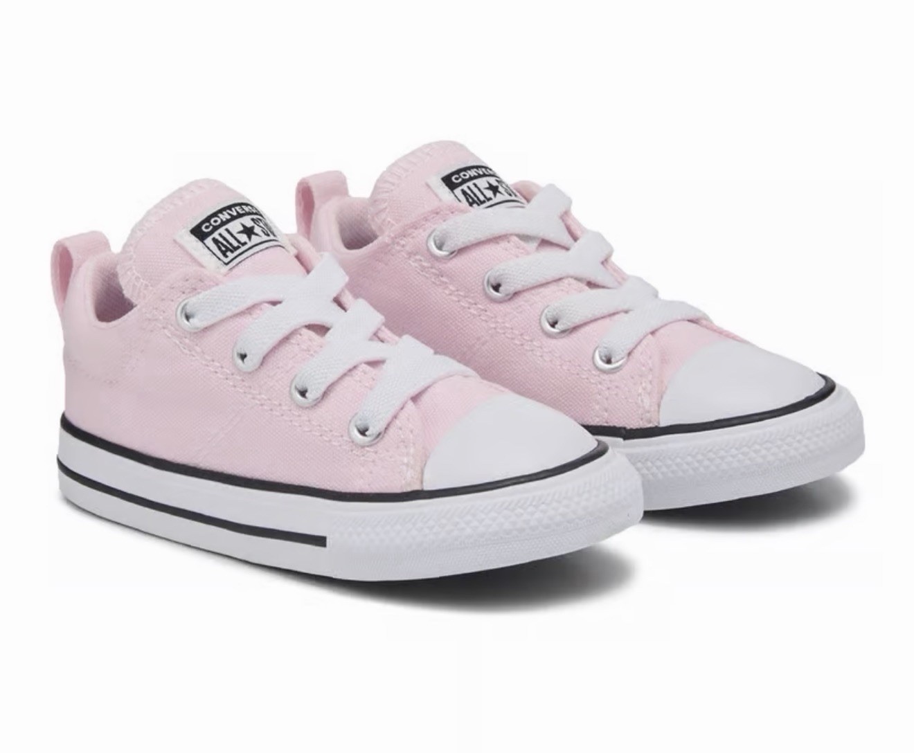 Converse CTAS Madison Ox Infant Size 10 Pink Sugar Berry White Black New Box