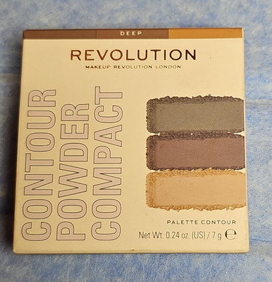 Revolution Contour Pressed Powder Palette Highlight/Shade Deep 0.24 oz / 7 g