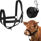 Heavy Duty Horse Halter Adjustable Calf Training Rope  Farm Use