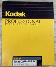 Kodak Professional Polycontrast III RC Paper - F Glossy - 8 x 10 - 64 Sheets