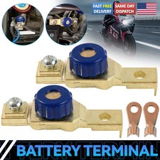 2X Motorcycle Motor 12V Battery Cutoff Kill Terminal Disconnect Switch Leakage