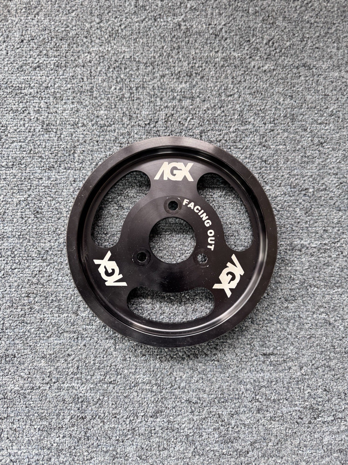 AGX Lamborghini Aventador Metal Crank Pulley