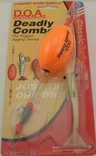 DOA DCOVAL 61-305 Deadly Combo Oval Float Shrimp Color 305 Nite Glow