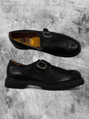 monk strap genuine leather grinders England derby shoes